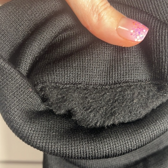 Nine West Fleece Lined Leggings Size S/M Black - Picture 5 of 9